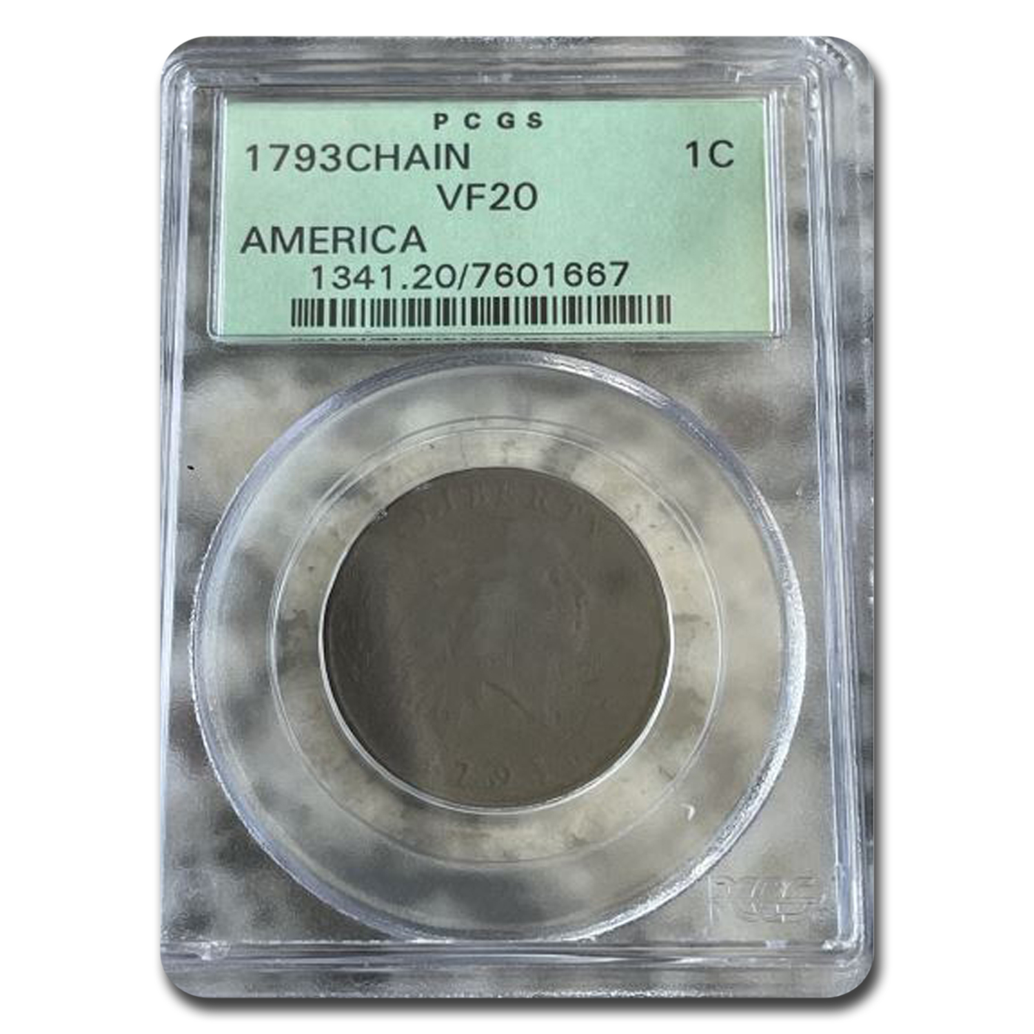 Buy 1793 Chain Large Cent VF-20 PCGS (America)