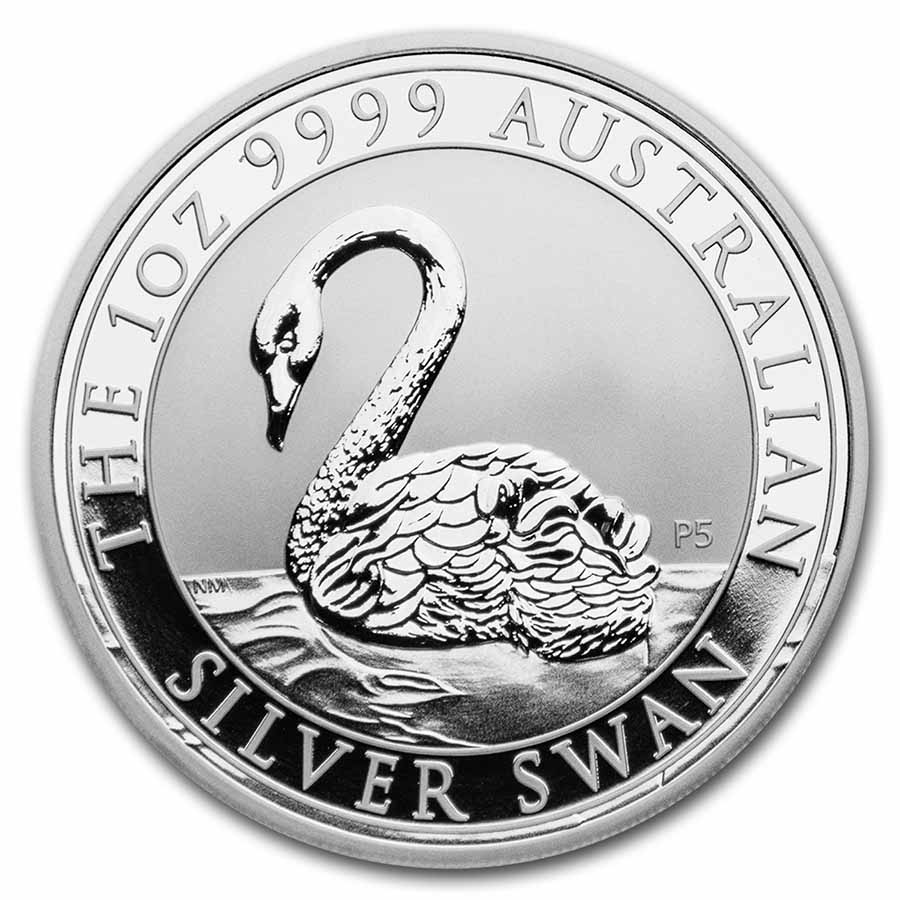 Buy 2021 Australia 1 oz Silver Swan BU