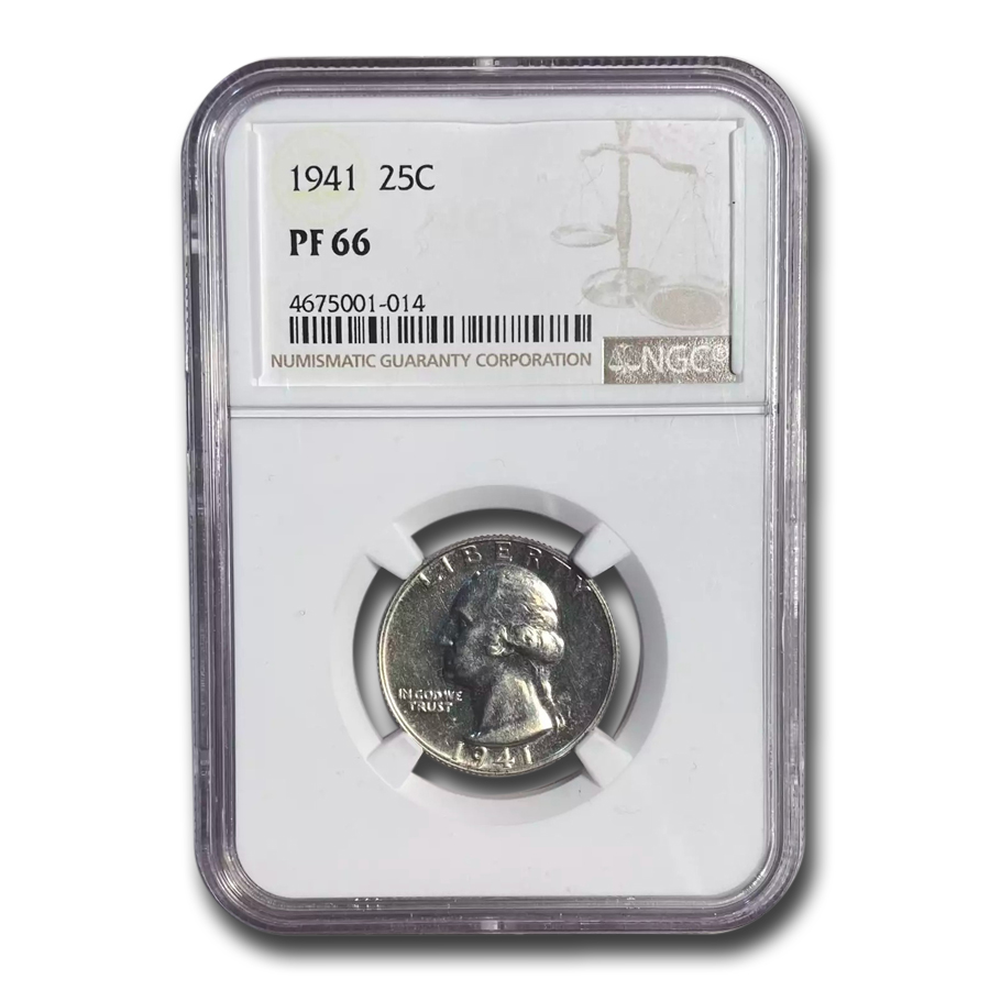 Buy 1941 Washington Quarter PF-66 NGC