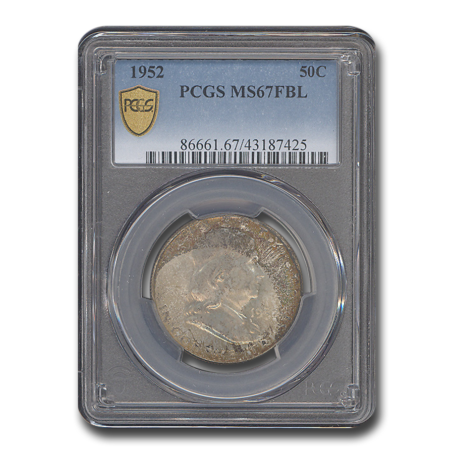 Buy 1952 Franklin Half Dollar MS-67 PCGS (FBL)