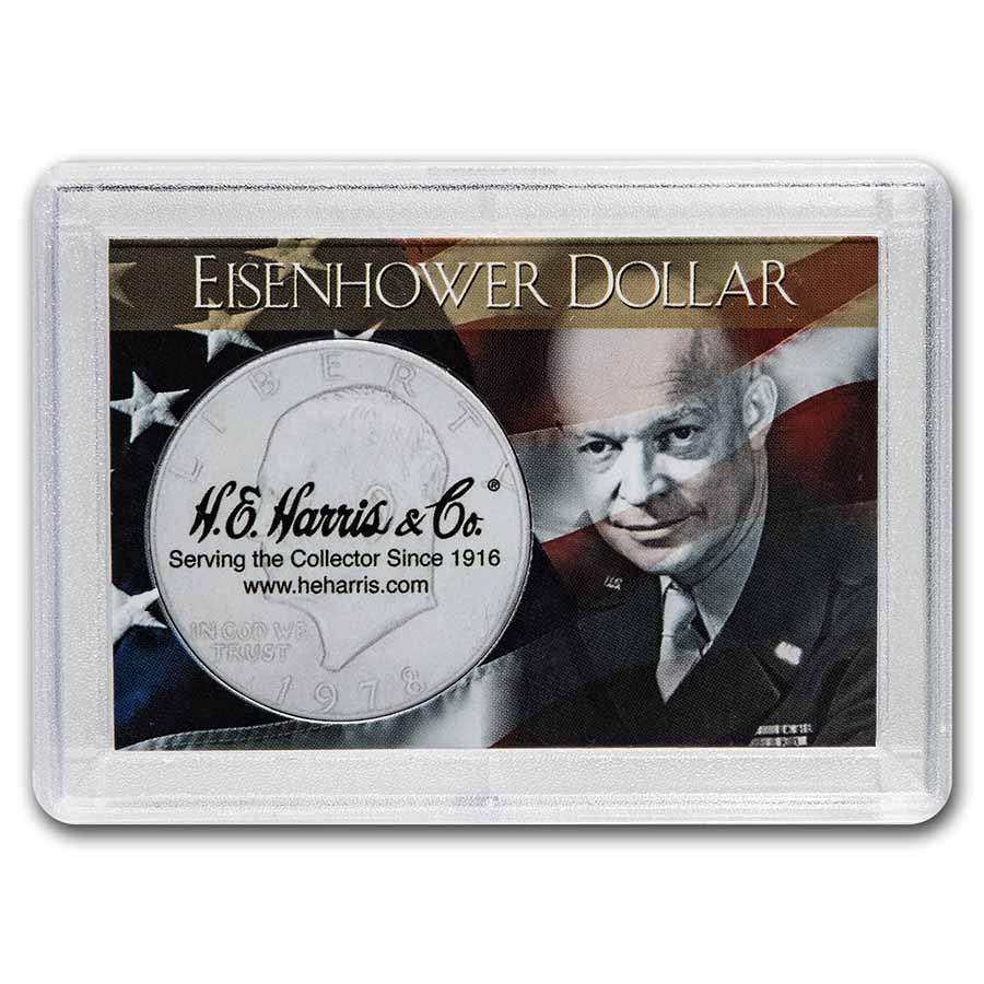 Buy Ike Dollar Harris Holder (Flag Design) - Click Image to Close