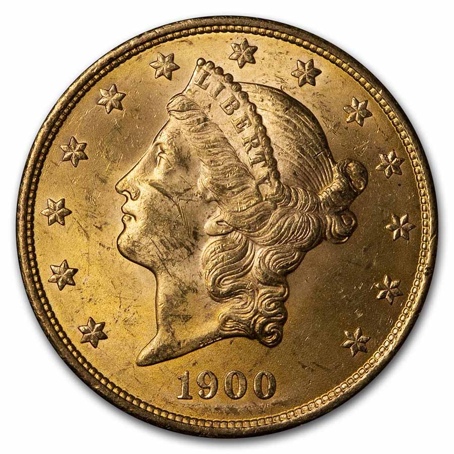 Buy 1900 $20 Liberty Gold Double Eagle BU