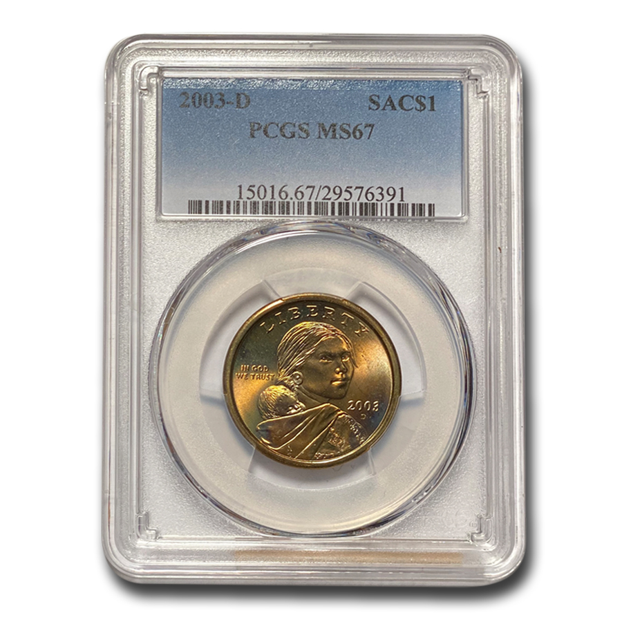 Buy 2003-D Sacagawea Dollar MS-67 PCGS - Click Image to Close