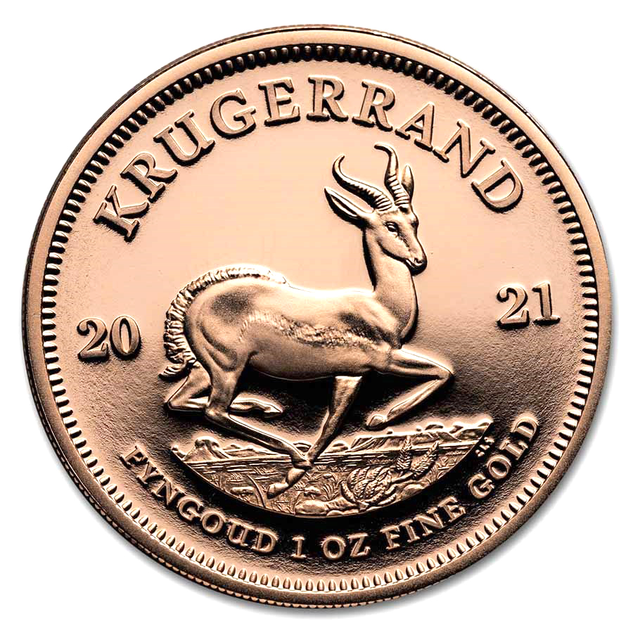 Buy 2021 South Africa 1 oz Proof Gold Krugerrand