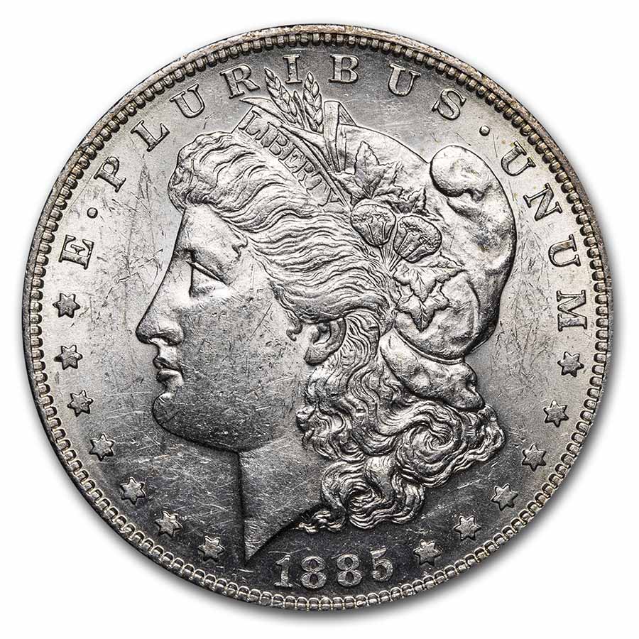 Buy 1885-S Morgan Dollar AU-58 - Click Image to Close