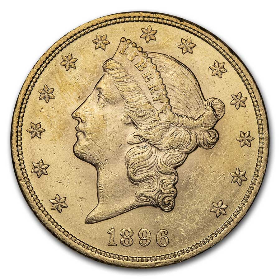 Buy 1896 $20 Liberty Gold Double Eagle BU