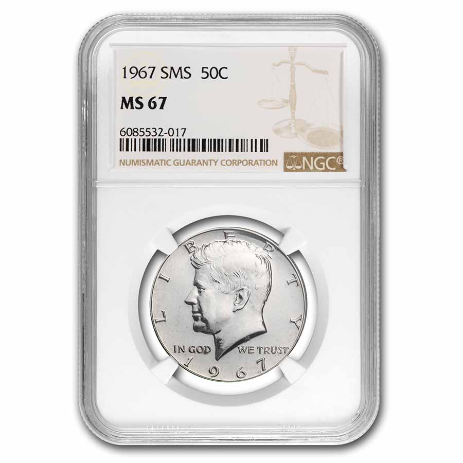 Buy 1967 Kennedy Half Dollar SMS MS-67 NGC - Click Image to Close