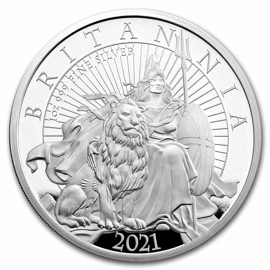 Buy 2021 Great Britain 1 oz Silver Britannia Proof - Click Image to Close