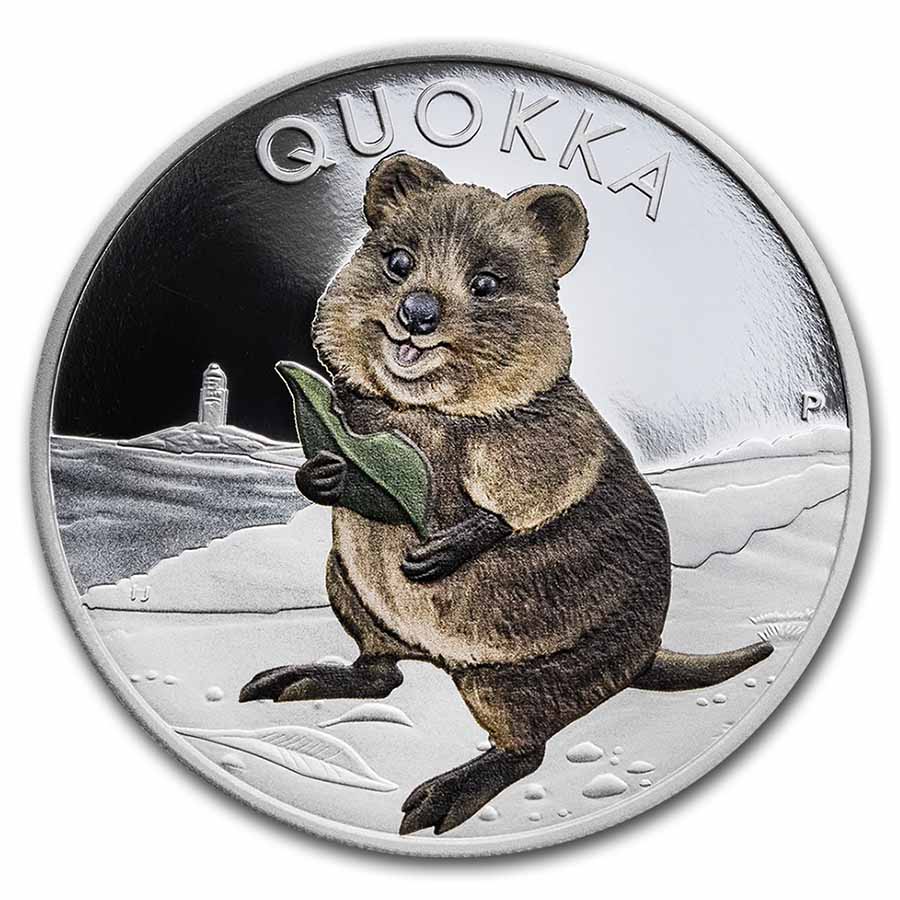 Buy 2021 Australia 1 oz Silver Quokka Proof - Click Image to Close