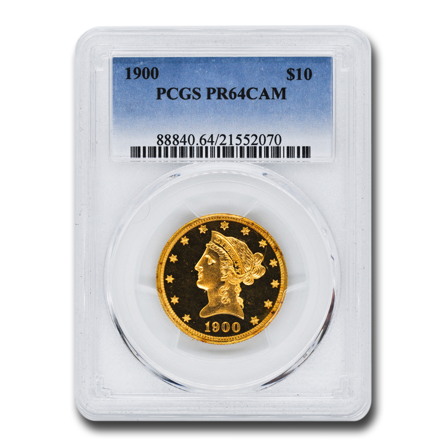 Buy 1900 $10 Liberty Gold Eagle PR-64 Cameo PCGS