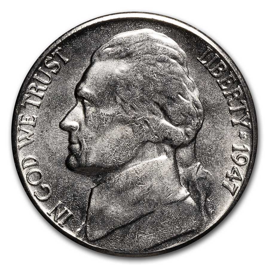 Buy 1947-S Jefferson Nickel AU