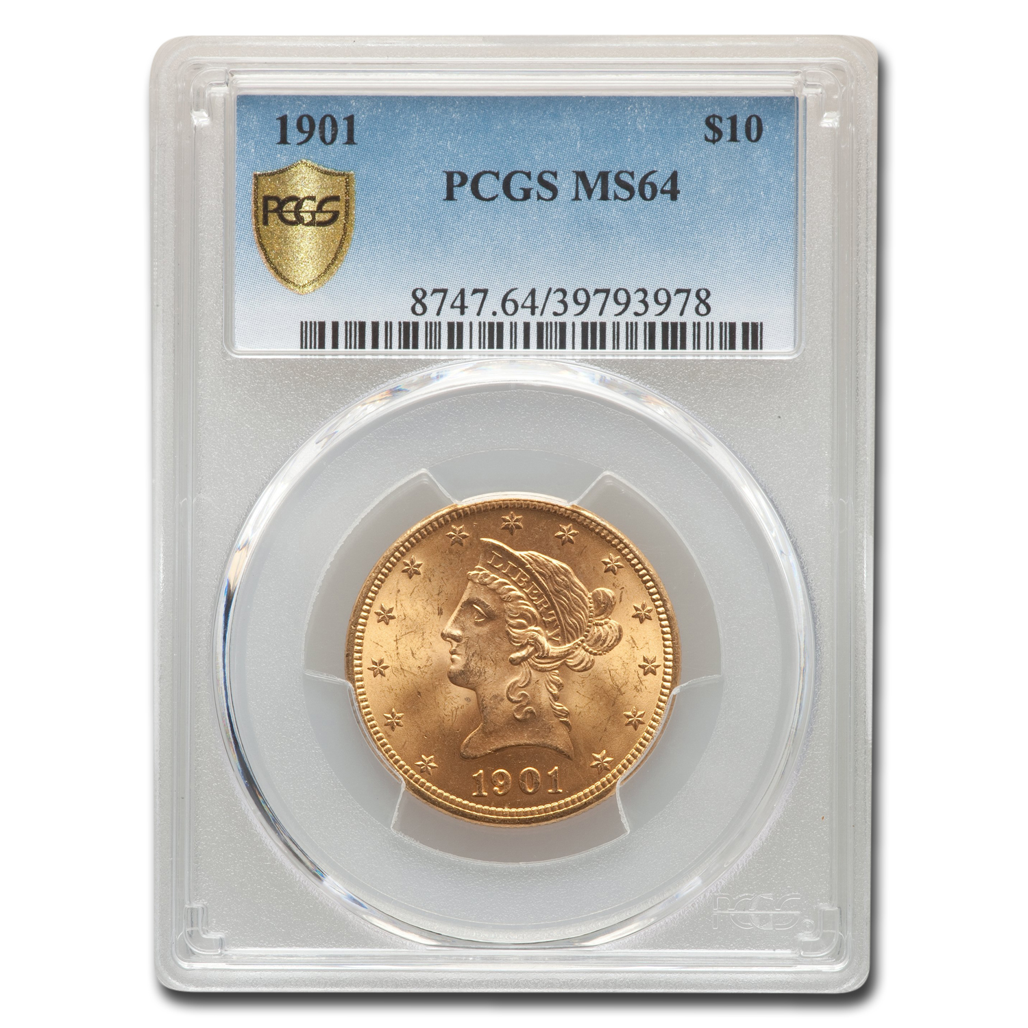 Shop MS-64 1901 $10 Liberty Gold Eagle PCGS