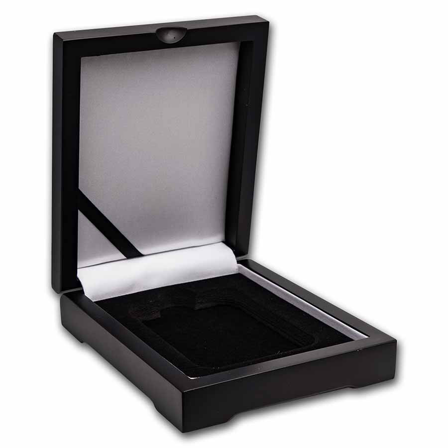 Buy Wooden Slab Storage Box - Single Slab (Matte Black)