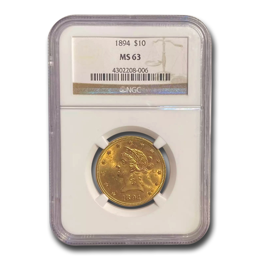 Buy 1894 $10 Liberty Gold Eagle MS-63 NGC