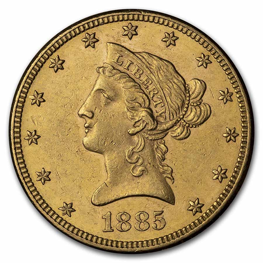 Buy 1885 $10 Liberty Gold Eagle AU