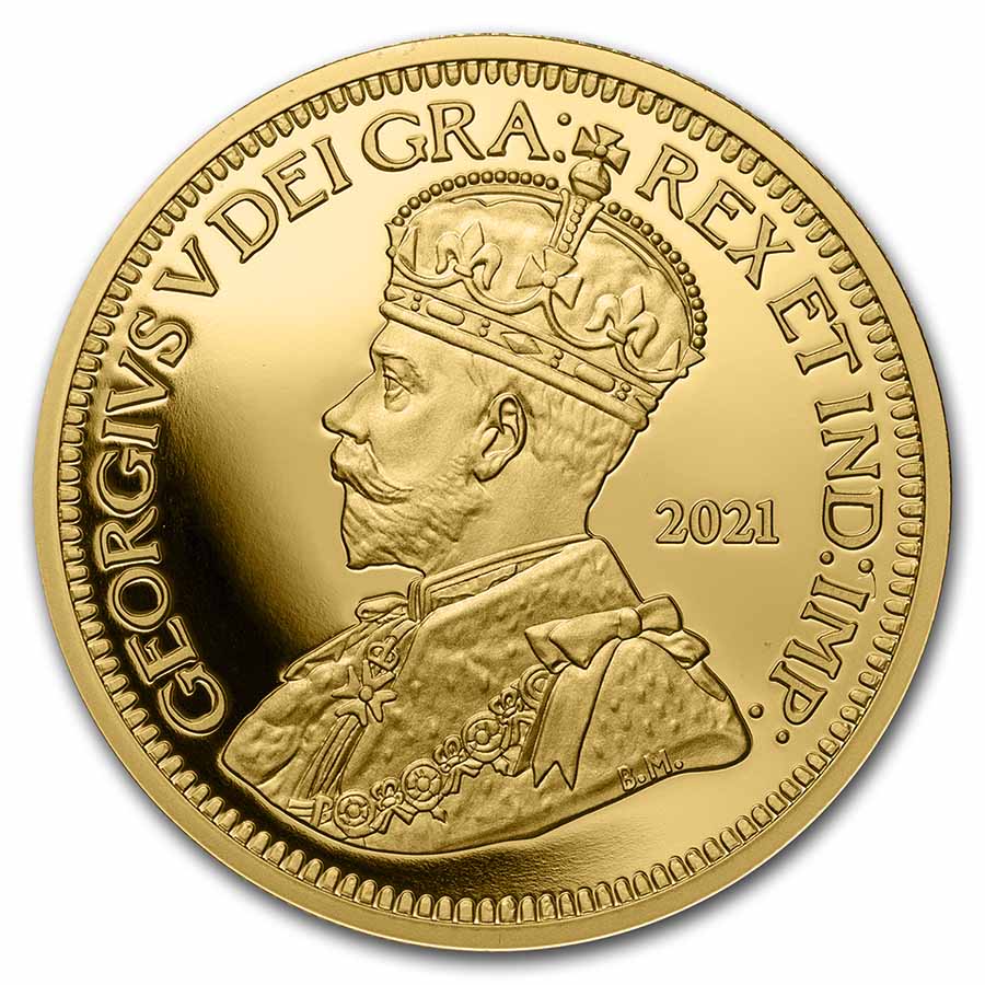 Buy 2021 Canada 1 oz Gold Canada's Rarest Coins 1936 Dot 10 Cents