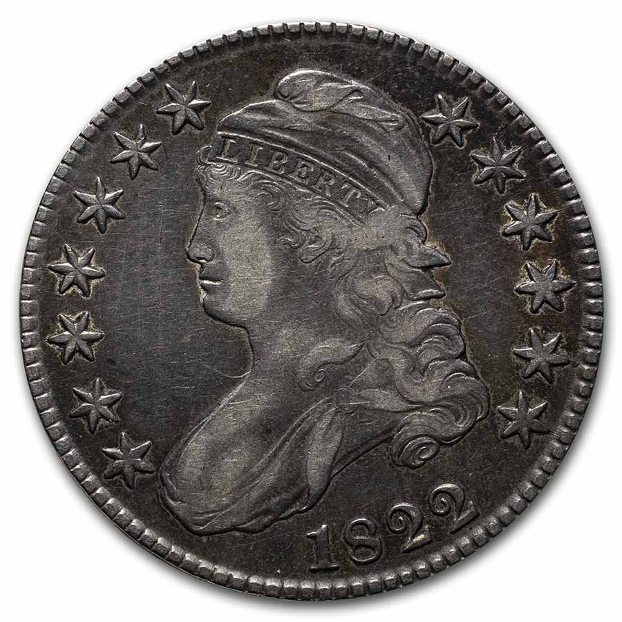 Buy 1822 Bust Half Dollar Choice XF - Click Image to Close