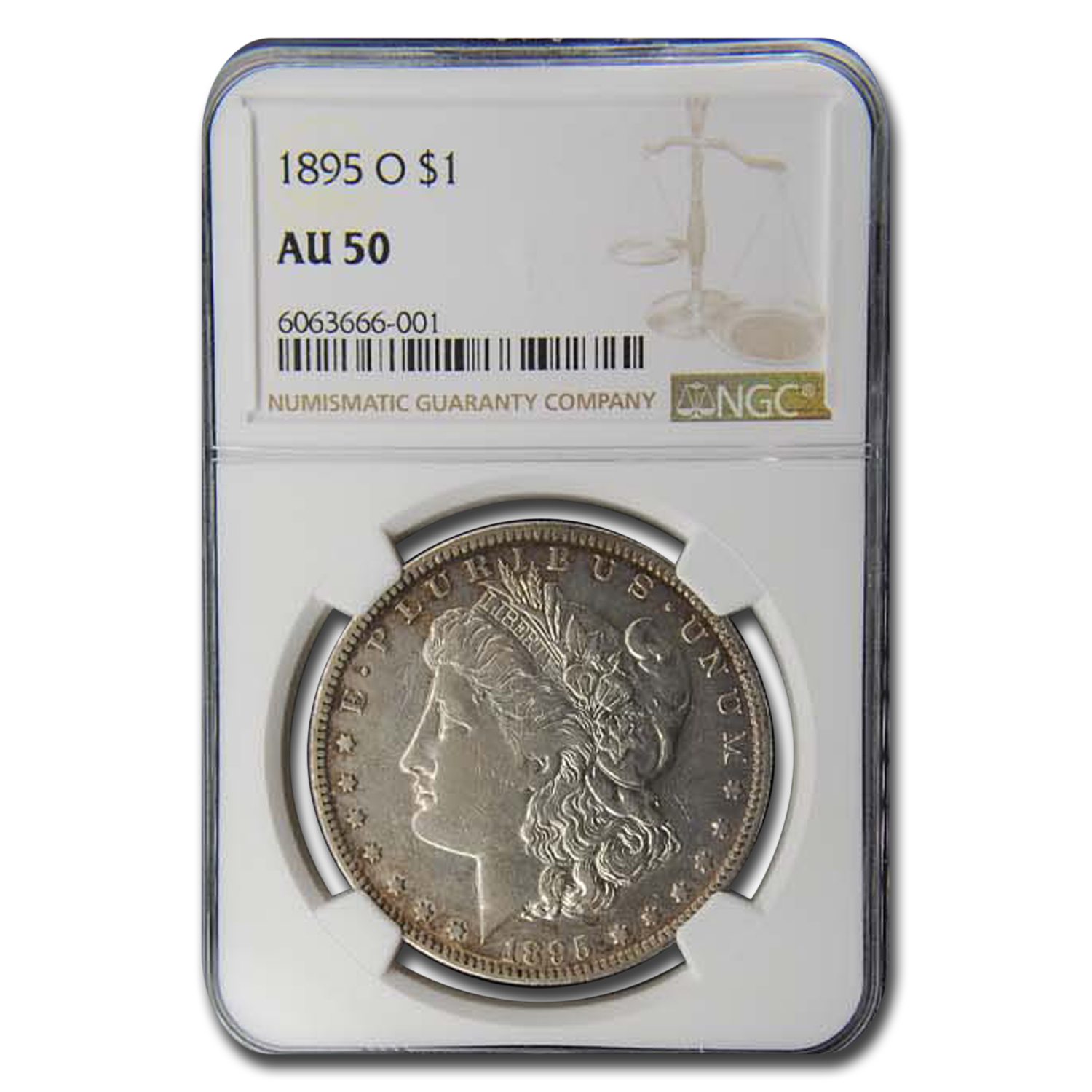 Buy 1895-O Morgan Dollar AU-50 NGC