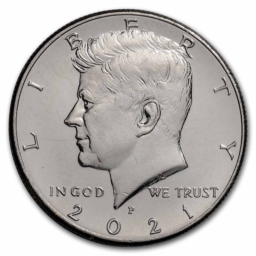 Buy 2021-P Kennedy Half Dollar BU