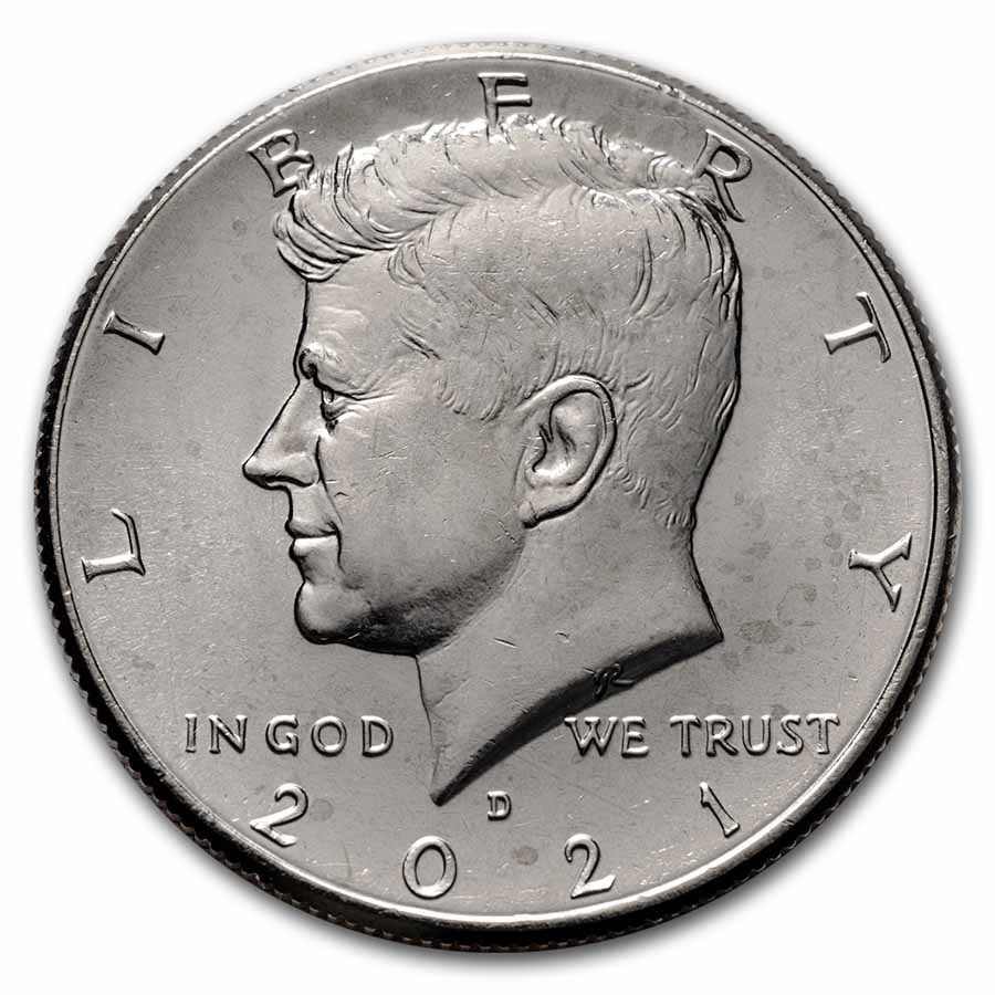 Buy 2021-D Kennedy Half Dollar BU