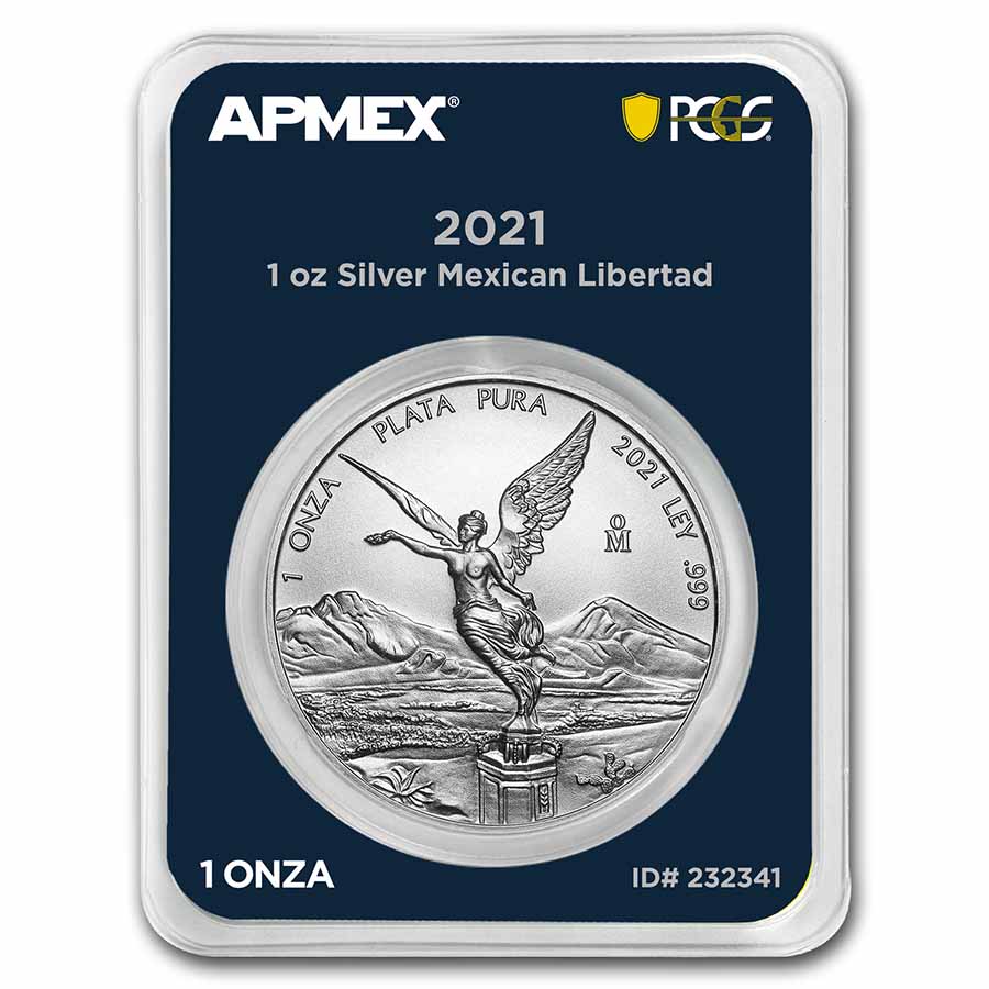 Buy 2021 MEX 1 oz Silver Libertad MD Premier FS - Click Image to Close