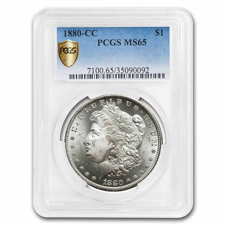Buy 1880-CC Morgan Dollar MS-65 PCGS