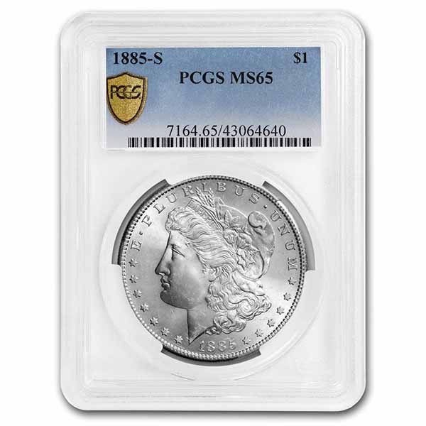 Buy 1885-S Morgan Dollar MS-65 PCGS