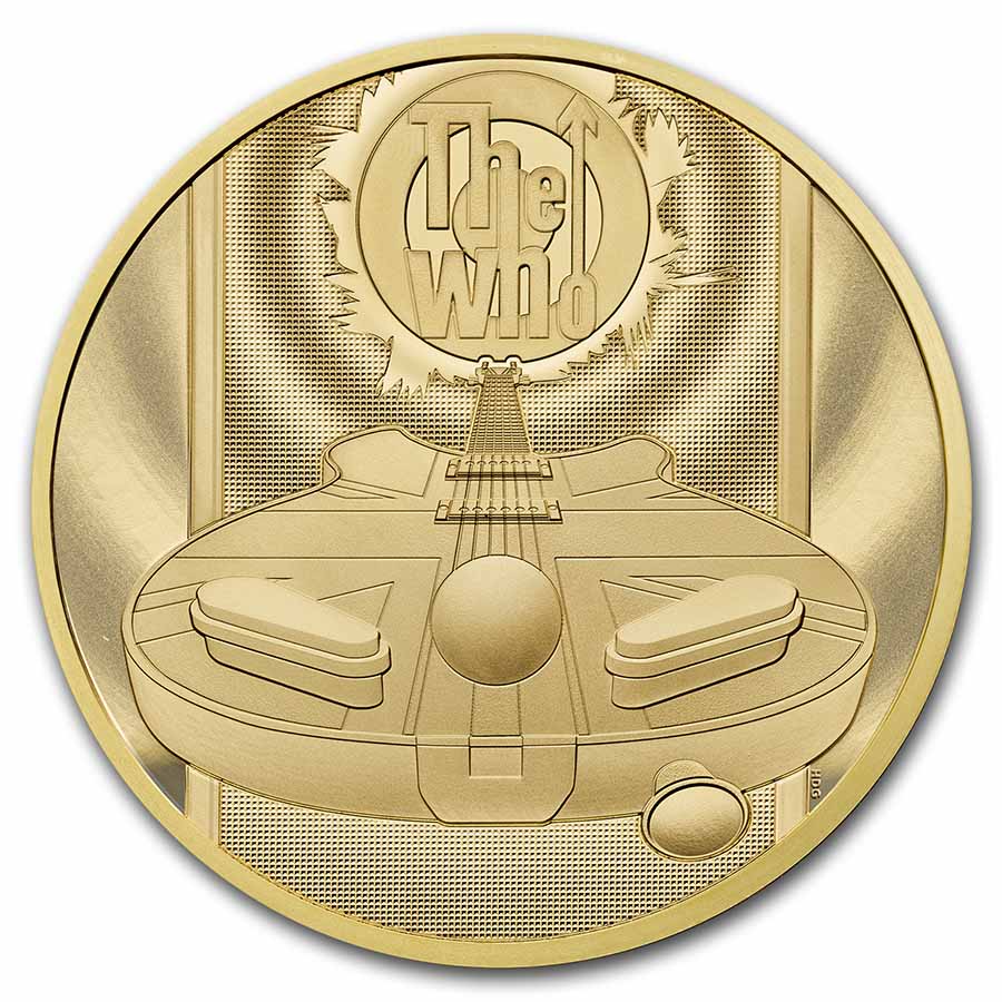 Buy 2021 Great Britain 2 oz Gold Music Legends The Who Coin Proof