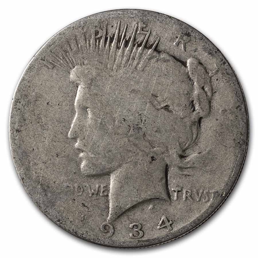 Buy 1934 Peace Dollar Cull