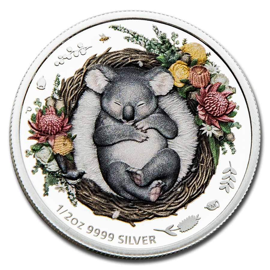 Buy 2021-P Australia 1/2 oz Silver Dreaming Down Under Koala Proof