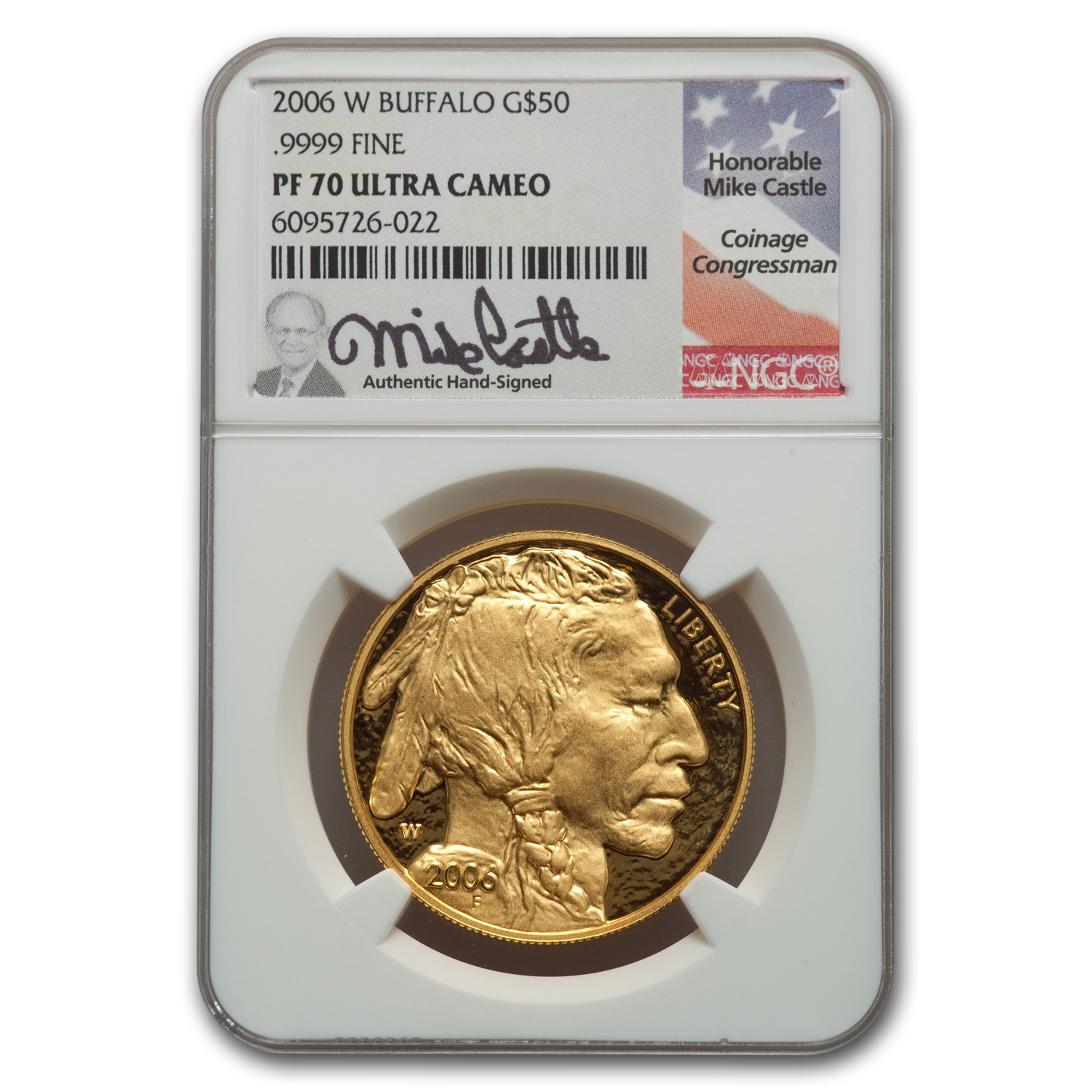 Buy 2006-W 1 oz Proof Gold Buffalo PF-70 NGC (Mike Castle)