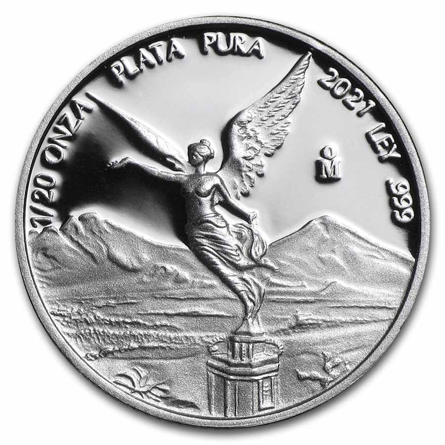 Buy 2021 Mexico 1/20 oz Silver Libertad Proof (In Capsule)