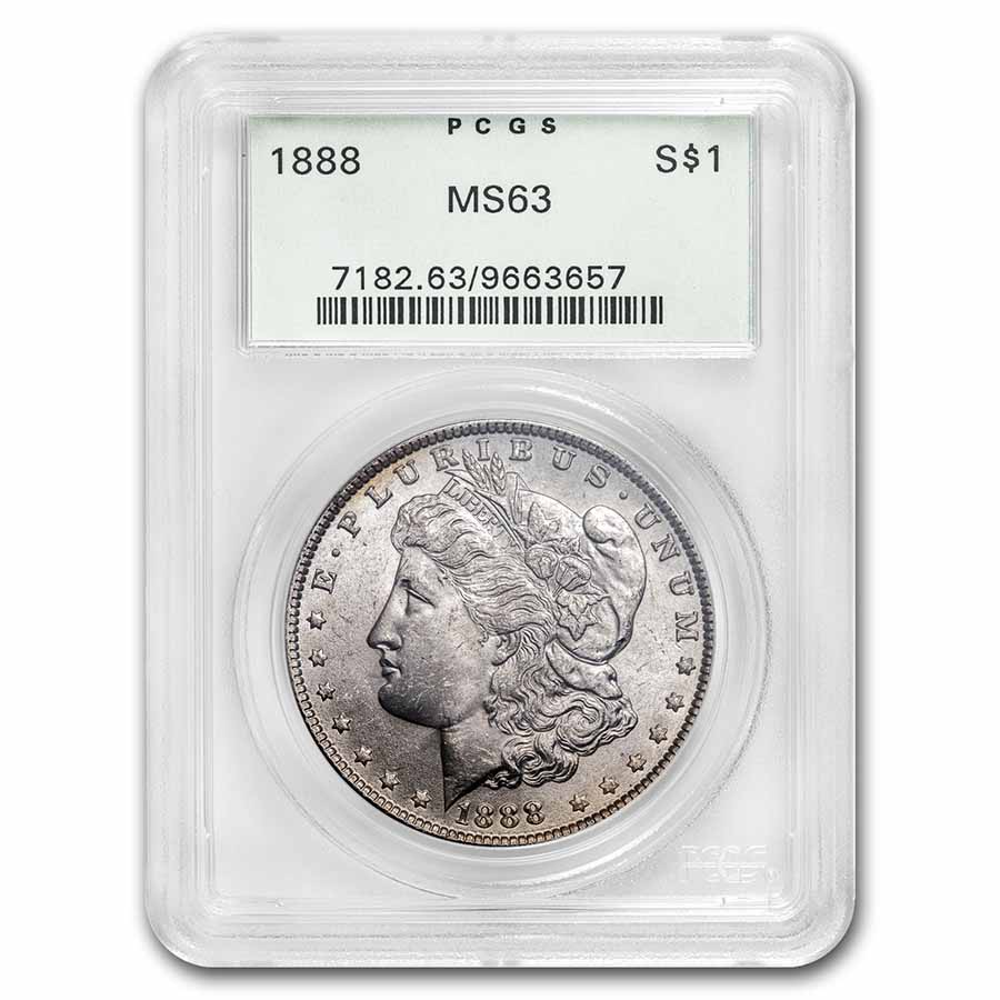 Buy 1888 Morgan Dollar MS-63 PCGS (Old Green Label)