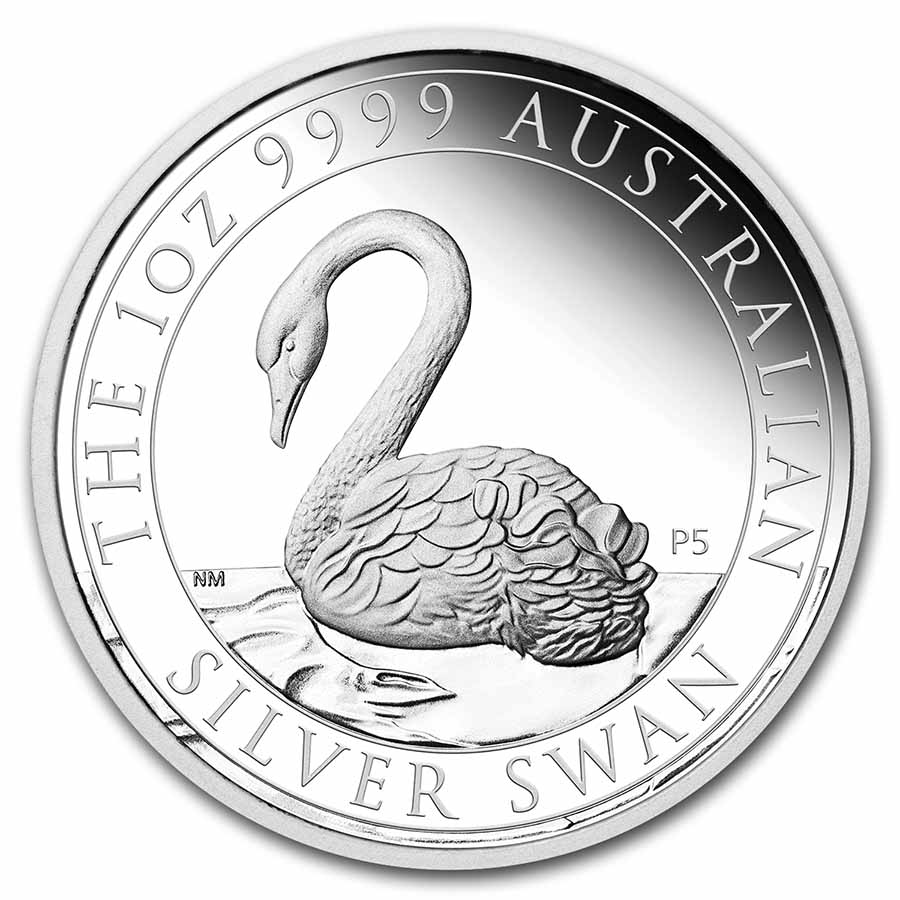 Buy 2021 Australia 1 oz Silver Swan Proof (w/Box & COA)