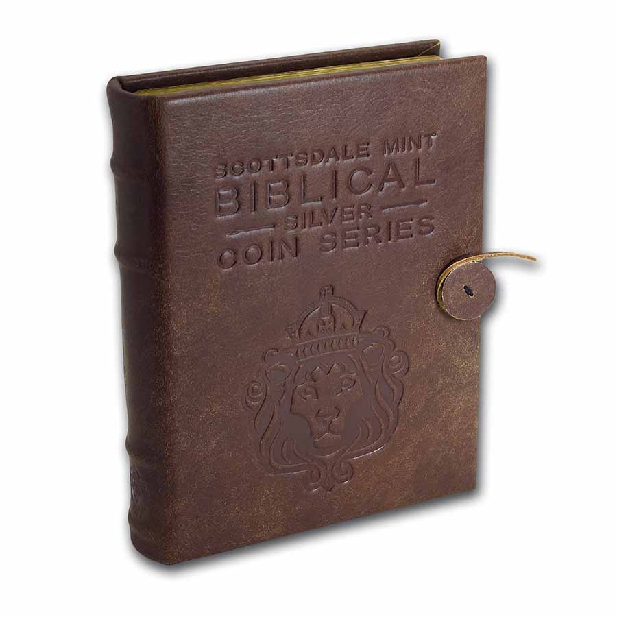 Buy Leather 6-Coin Collector's Album - 2021 Biblical Series - Click Image to Close