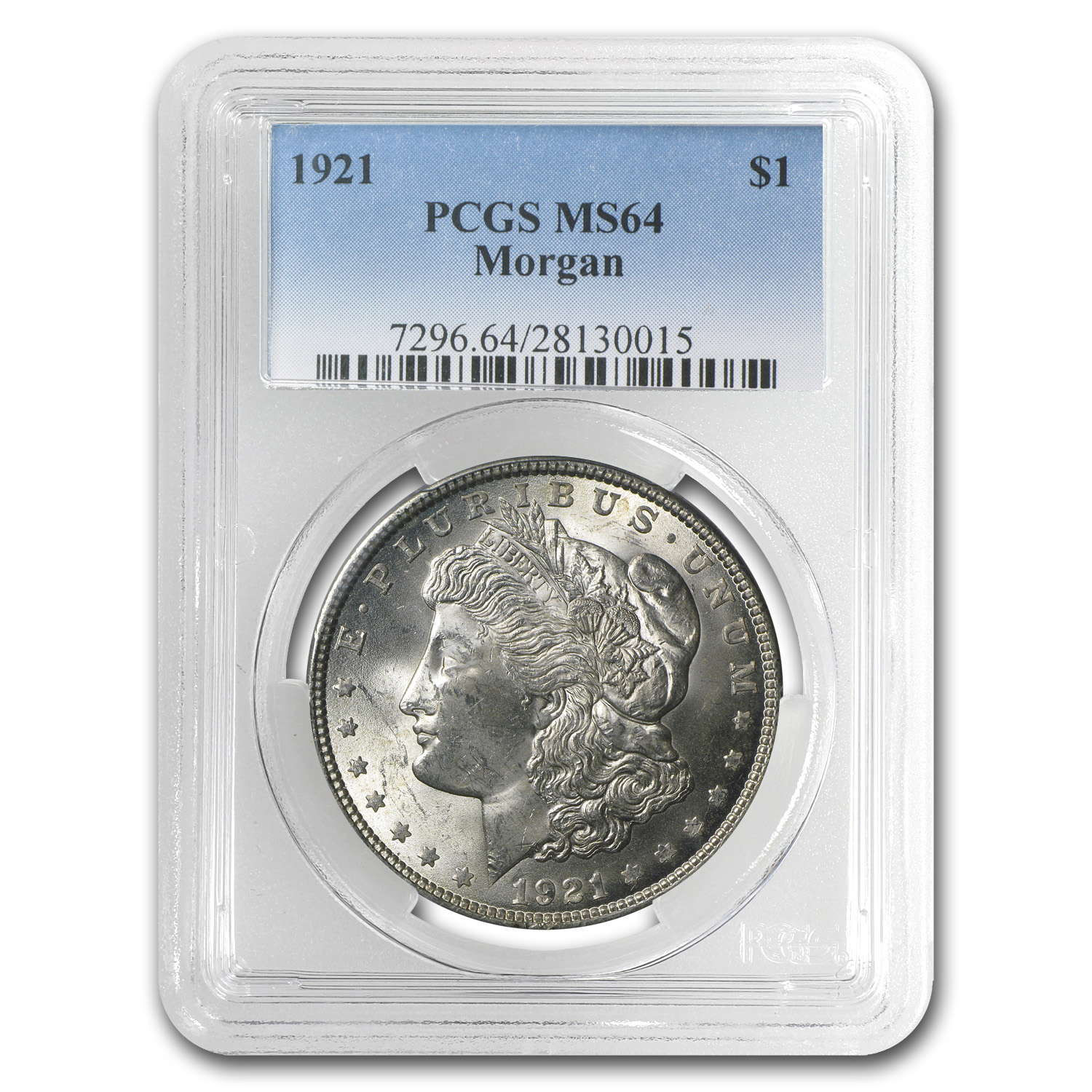 Buy 1921 Morgan Dollar MS-64 PCGS