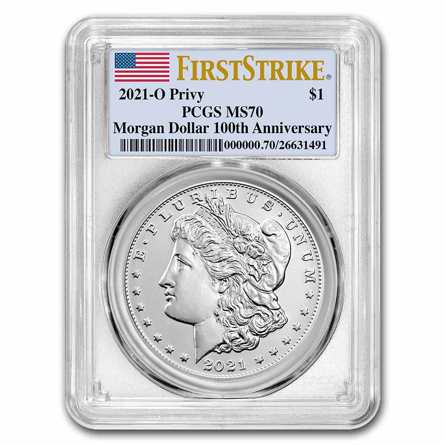 Buy 2021-(O) Silver Morgan Dollar MS-70 PCGS (FirstStrike?)