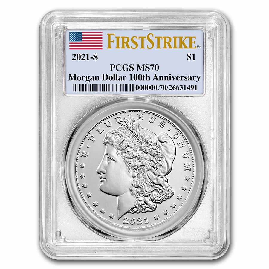 Buy 2021-S Silver Morgan Dollar MS-70 PCGS (FirstStrike?)