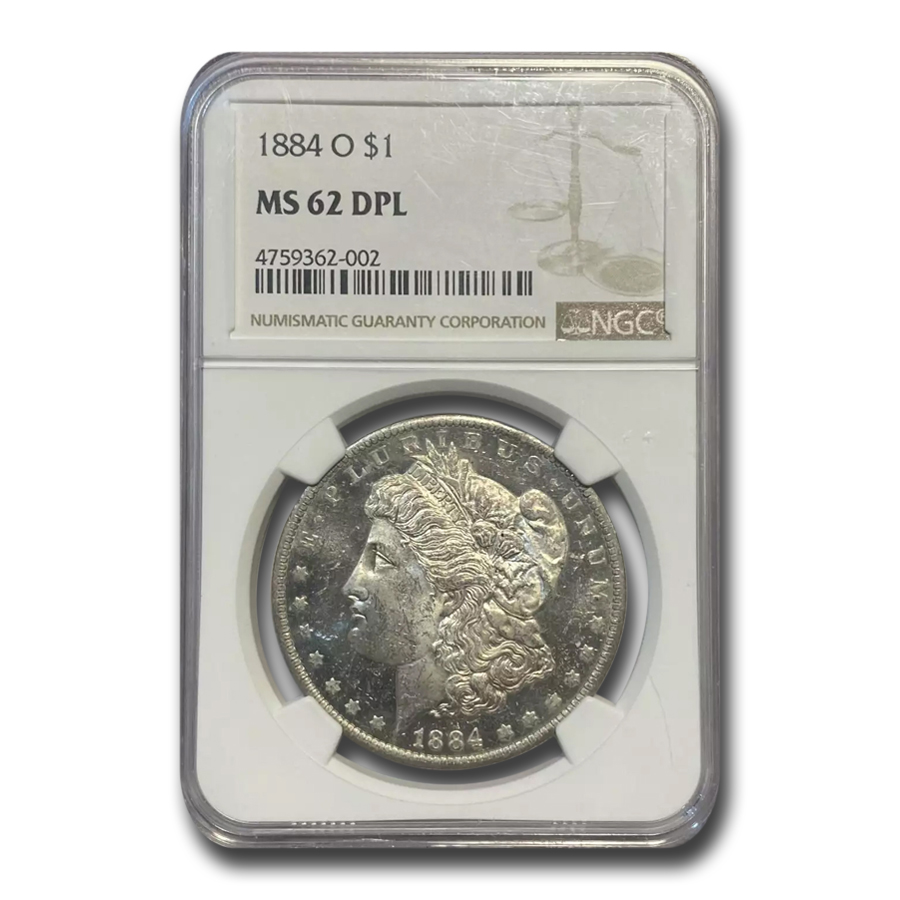 Buy 1884-O Morgan Dollar MS-62 DPL NGC - Click Image to Close