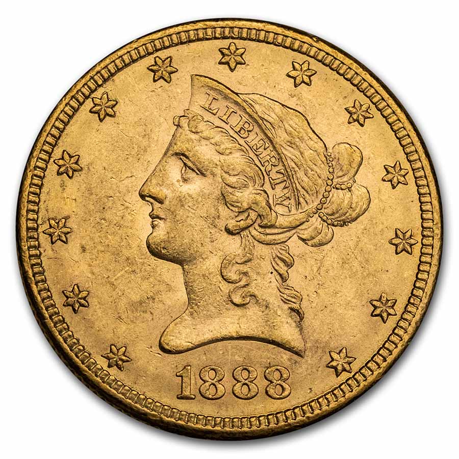 Buy 1888-S $10 Liberty Gold Eagle AU
