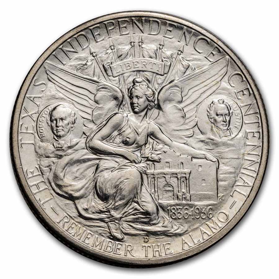Buy 1938-D Texas Independence Centennial Half BU