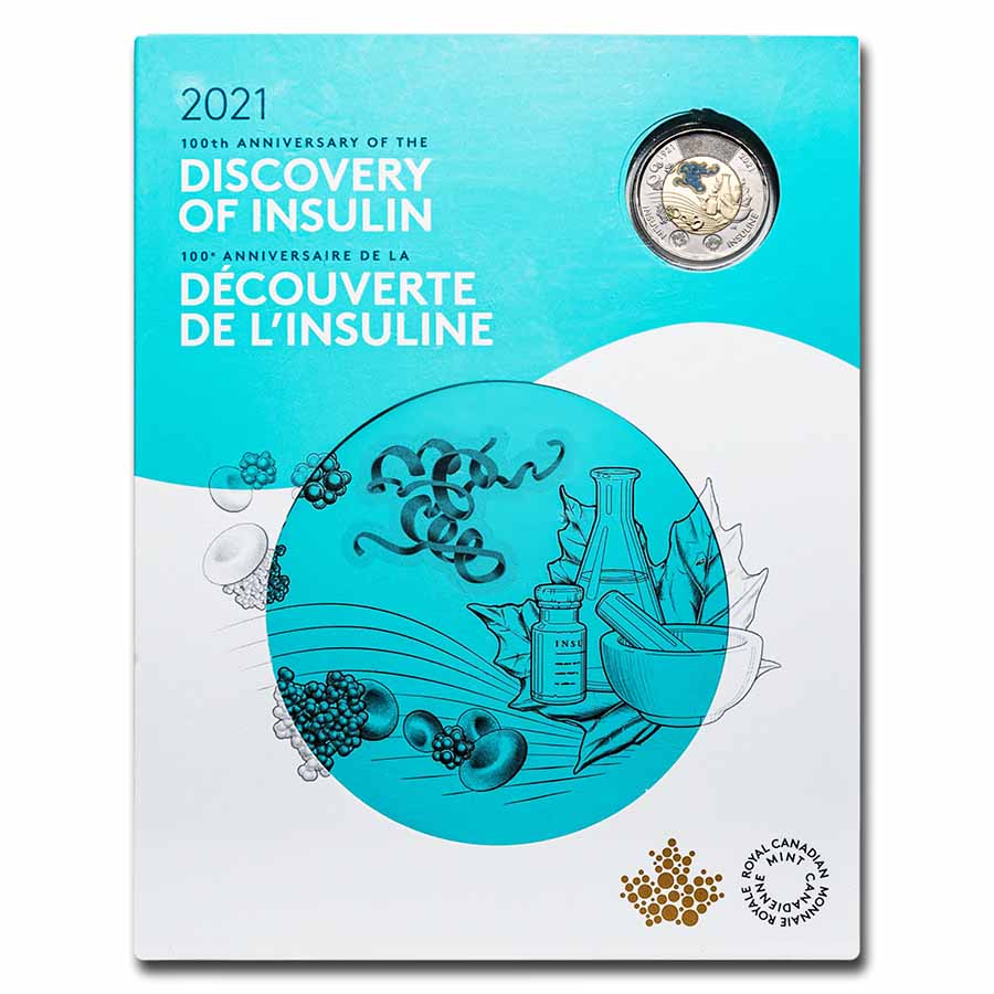 Buy 2021 7-Coin Canada The Discovery of Insulin Collector Keepsake - Click Image to Close
