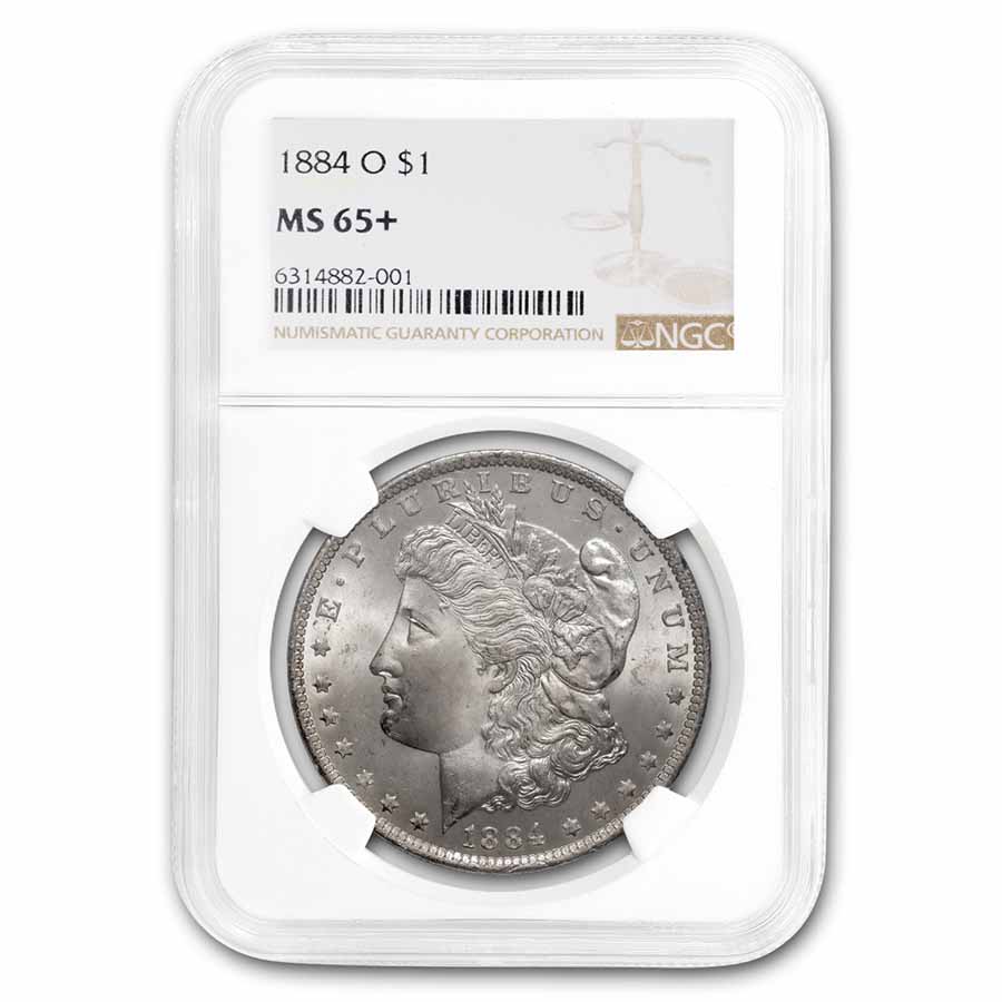 Buy 1884-O Morgan Dollar MS-65+ NGC