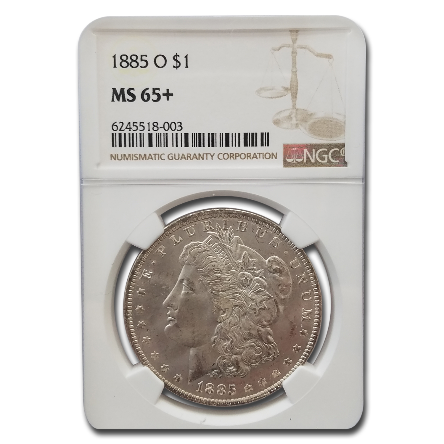Buy 1885-O Morgan Dollar MS-65+ NGC