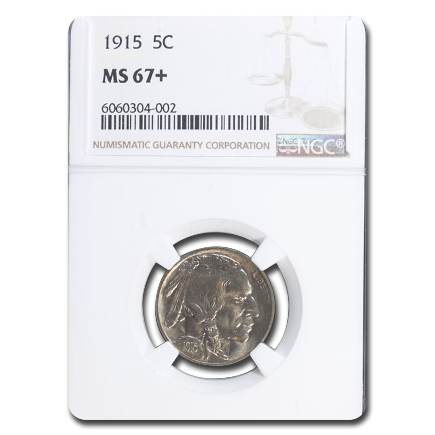 Buy 1915 Buffalo Nickel MS-67+ NGC