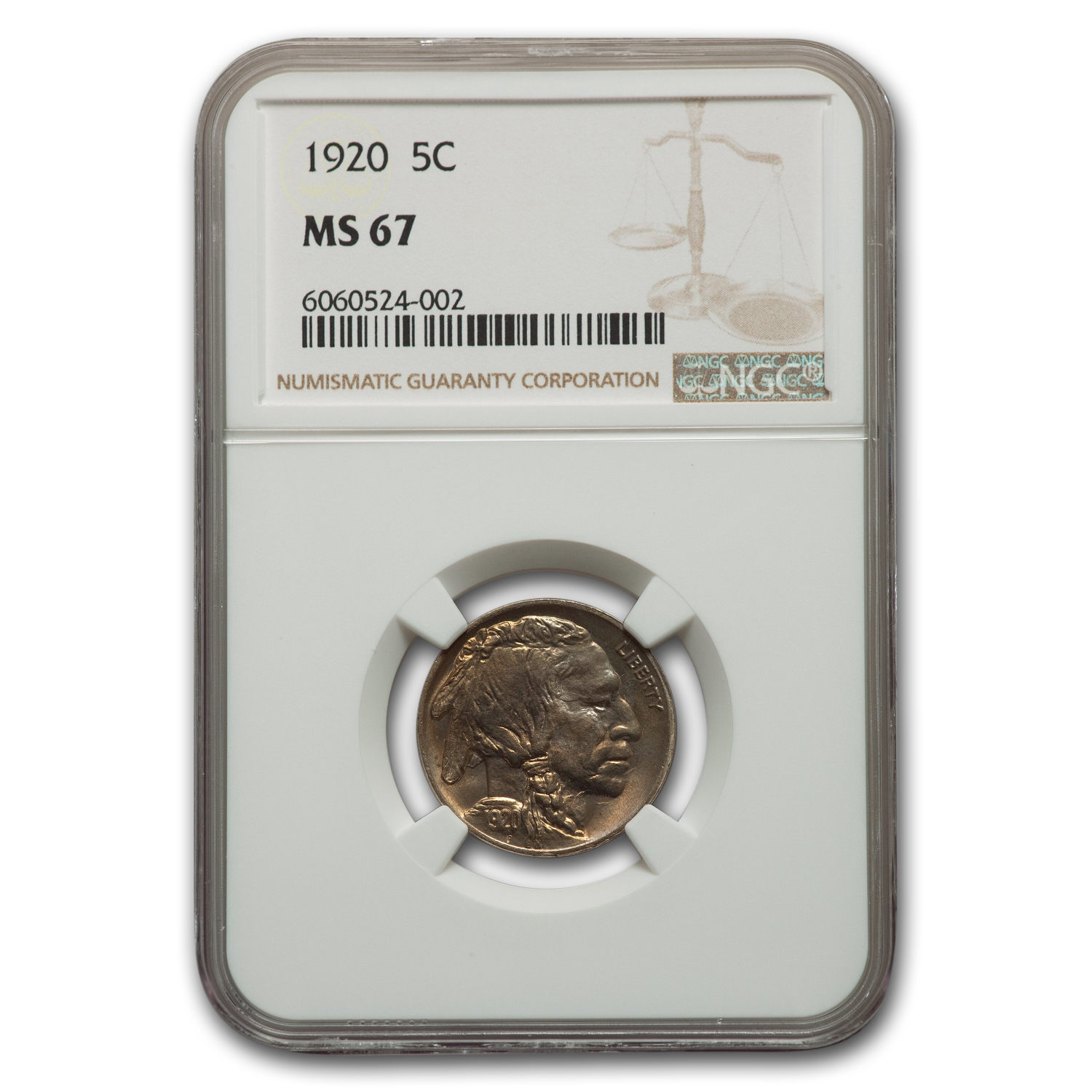 Buy 1920 Buffalo Nickel MS-67 NGC