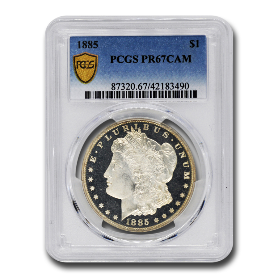 Buy 1885 Morgan Dollar PR-67 Cameo PCGS