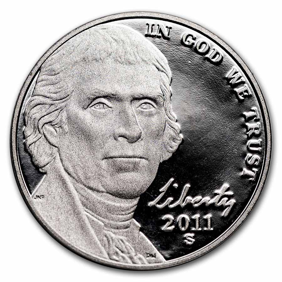 Buy 2011-S Jefferson Nickel Gem Proof