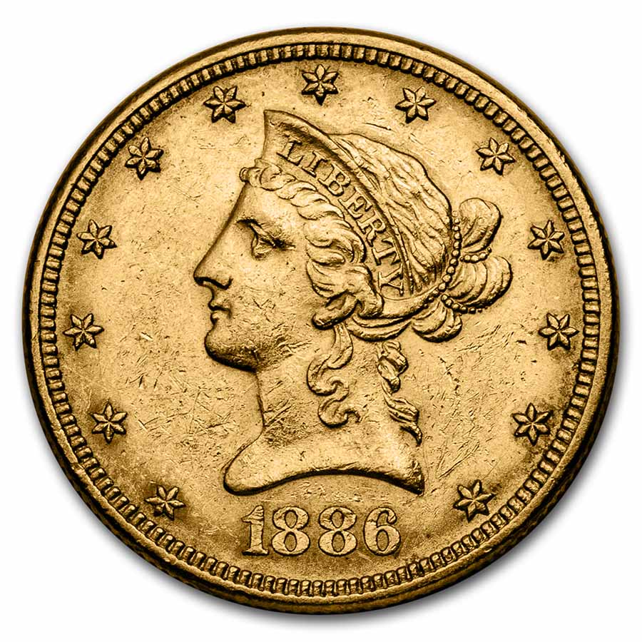 Buy 1886 $10 Liberty Gold Eagle AU