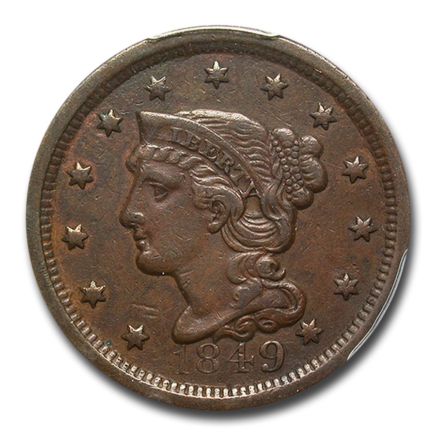 Buy 1849 Large Cent XF-40 PCGS